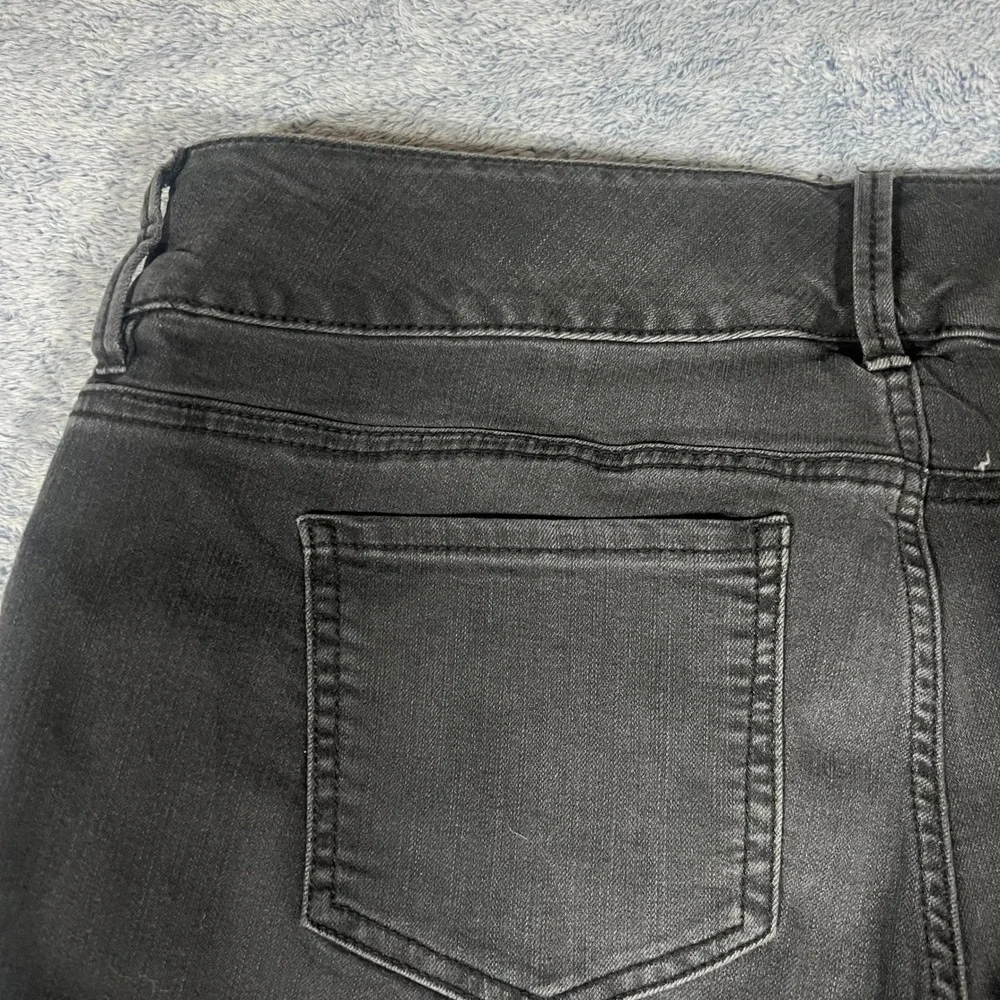 Torrid‎ Denim Black Faded Jeggings Women's Size 16 Triple Button Stretch Jeans